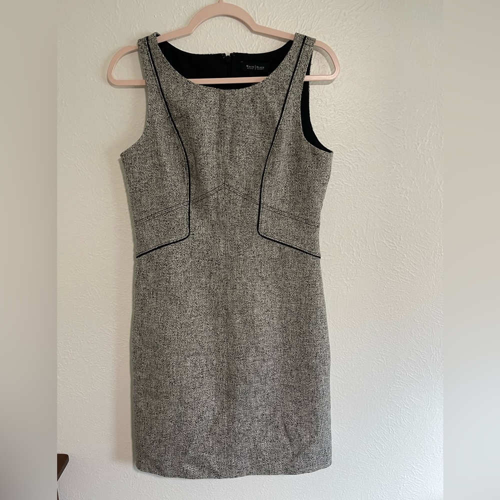 White House Black Market fitted A-line dress